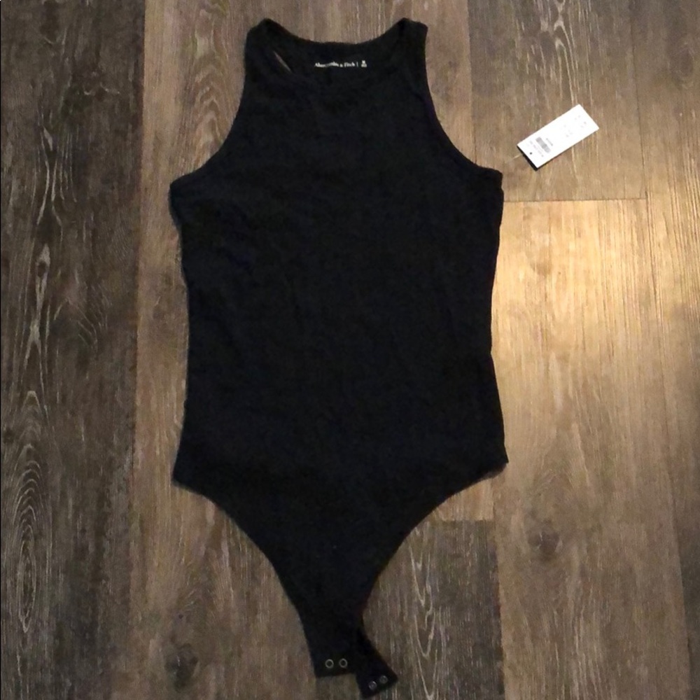 NWT! Abercrombie & Fitch High Neck Tank Bodysuit.